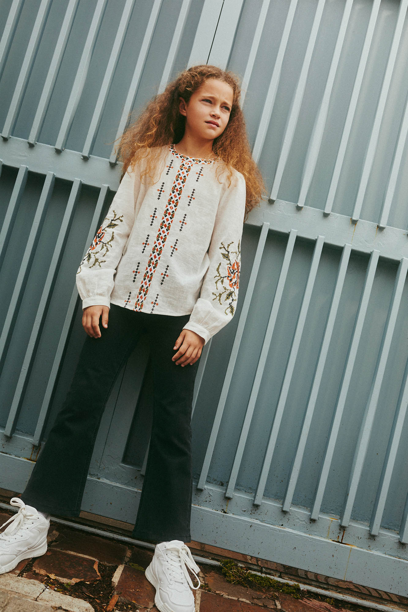 Blusa étnica para meninas