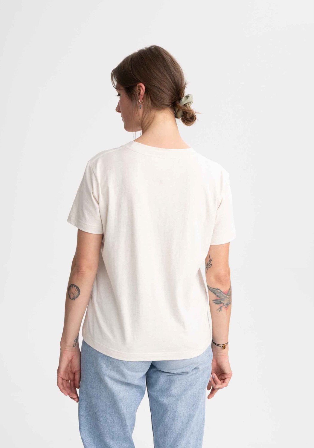Mela T-Shirt Khira Cream Melange