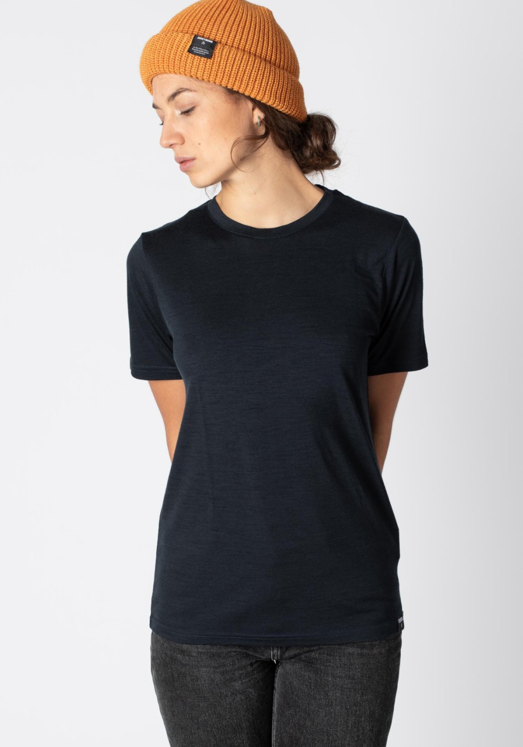 Jeckybeng The Merino Tee Unisex Midnight