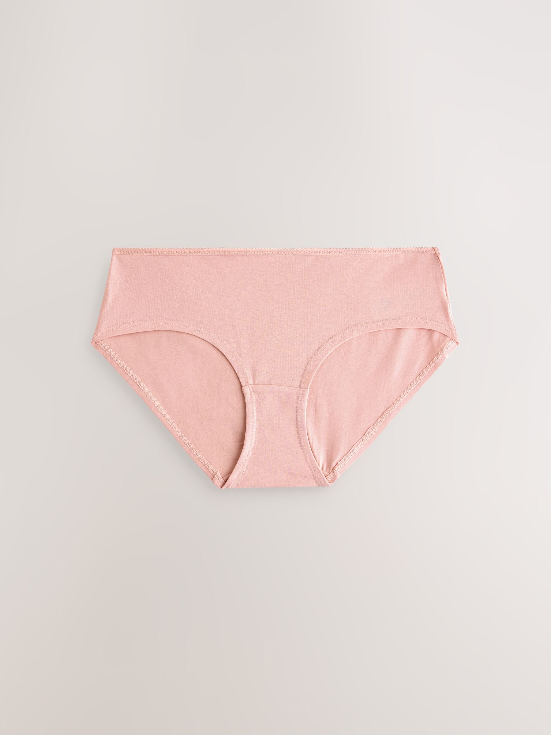 Bessenkleur/roze - Set van 7 slips met hoog katoengehalte