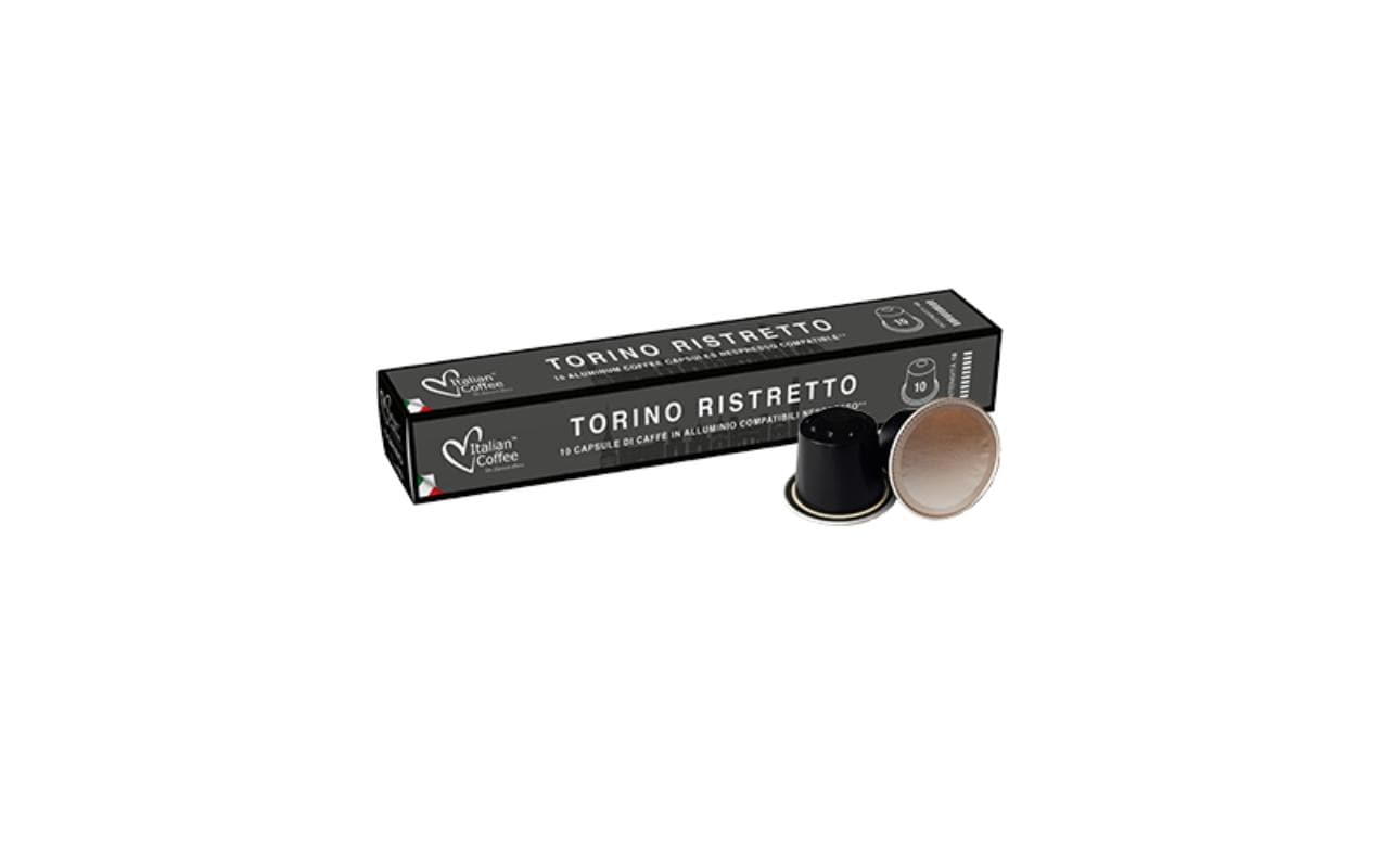 Kaffeekapseln Torino Ristretto 10 StückAlukapseln für Nespresso-Maschinen