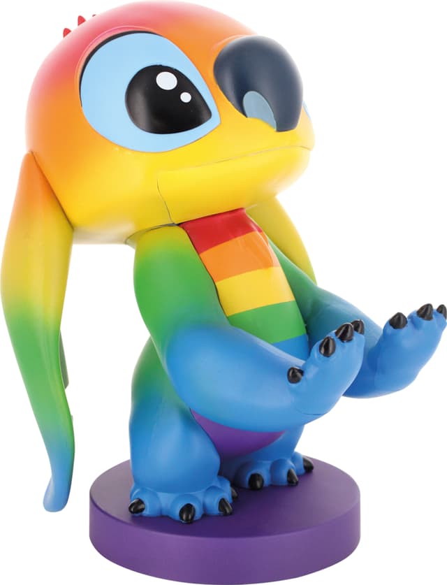 Cable Guys smartphone/controller-holderfigur (Rainbow Stitch)