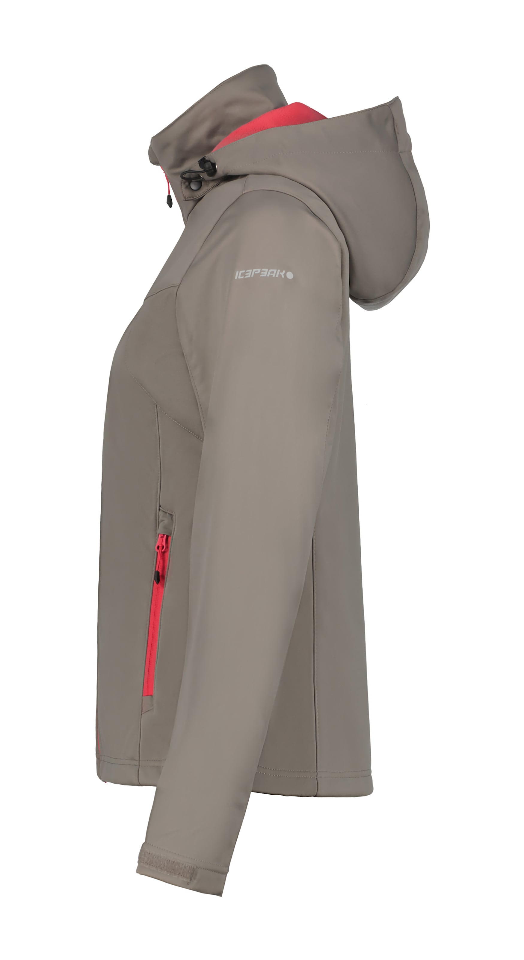 Icepeak Softshelljacke »D SOFTSHELLJACKE BOISE« 1 Stk. tlg. mit Kapuze Wasserdicht & Winddicht