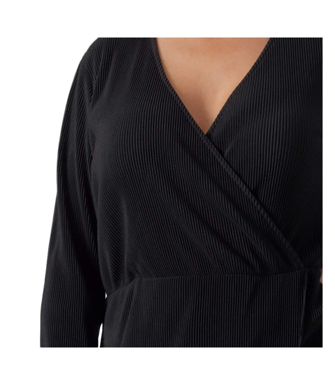 Robe Noir Femme Vero Moda Curve Clica