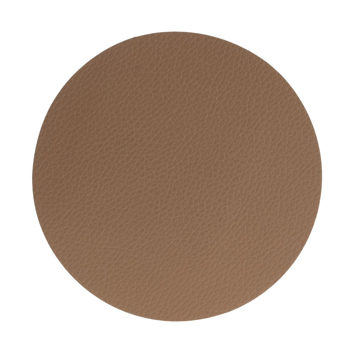 DESSOUS DE VERRE X6 PIECES TENOR D.10CM CAMEL