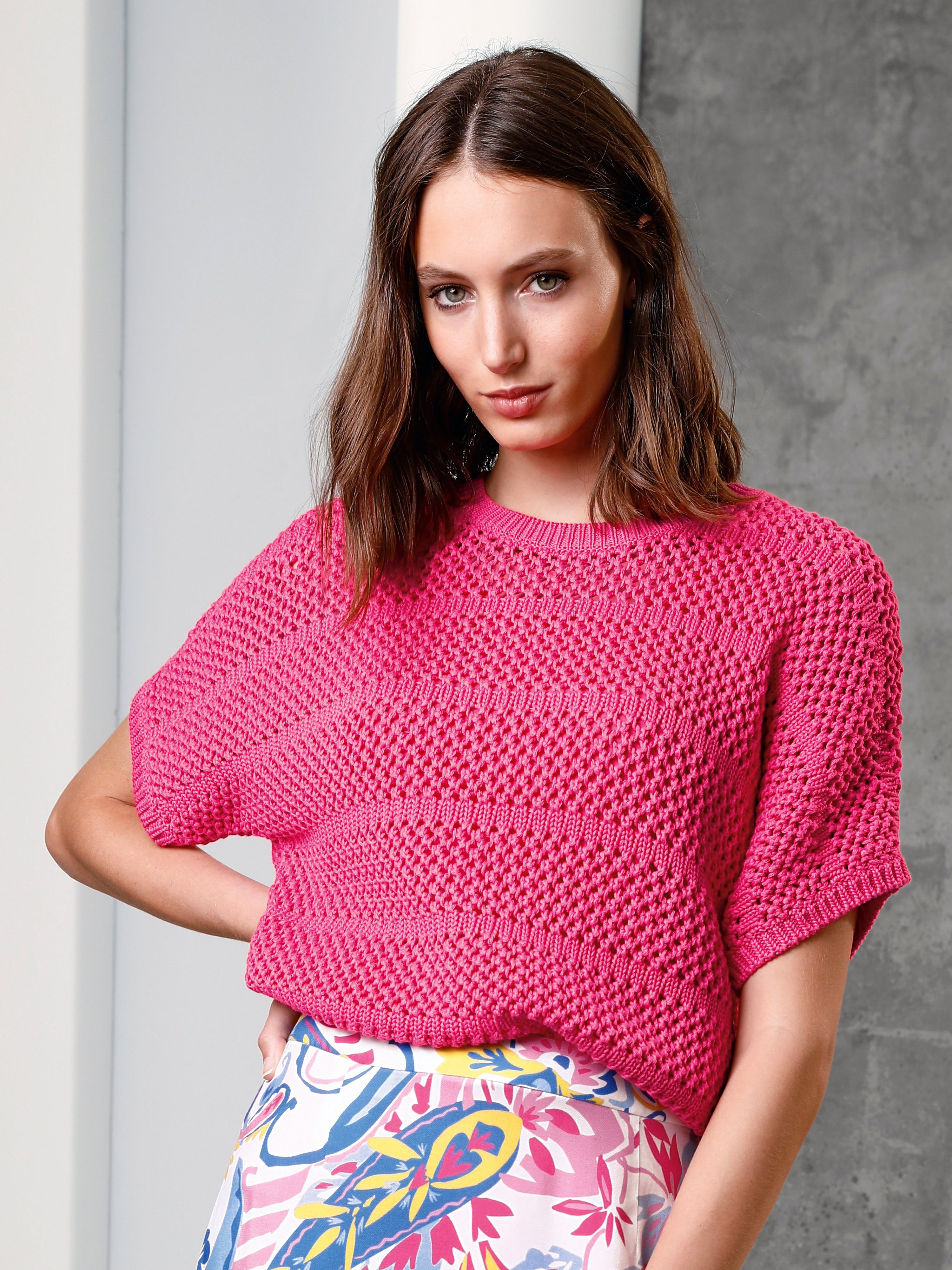 Pullover mit 3/4-Arm