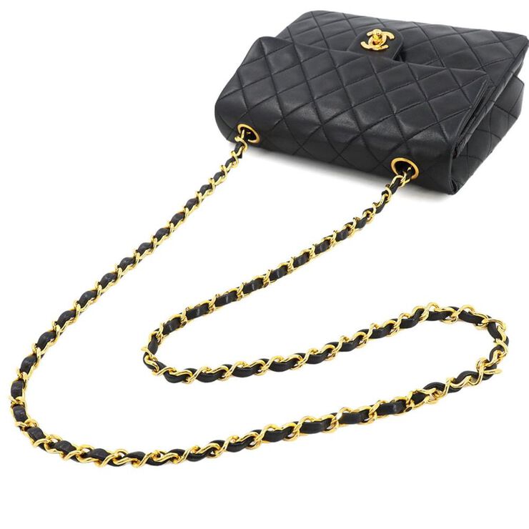 Chanel Vintage Chanel Flap Bag Black