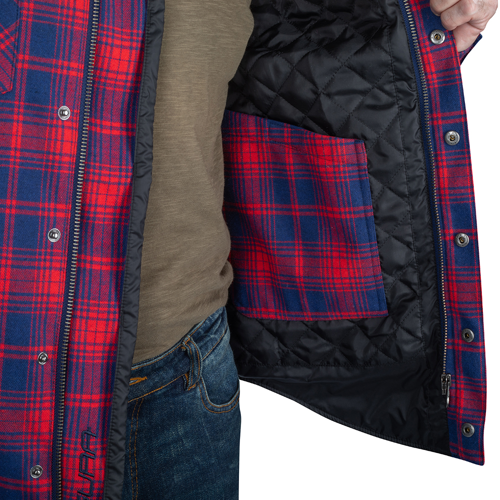 Segura - Chemise Sierra Rouge / Bleu