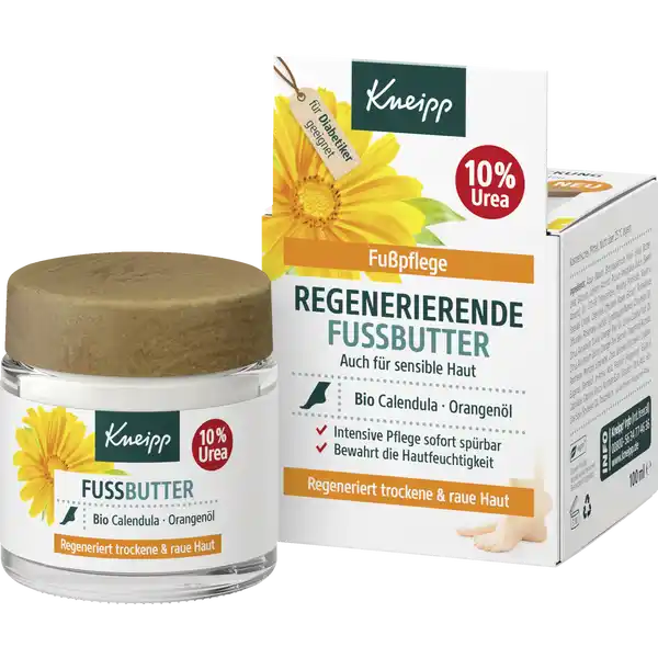 Fußpflege regenerierende Fussbutter