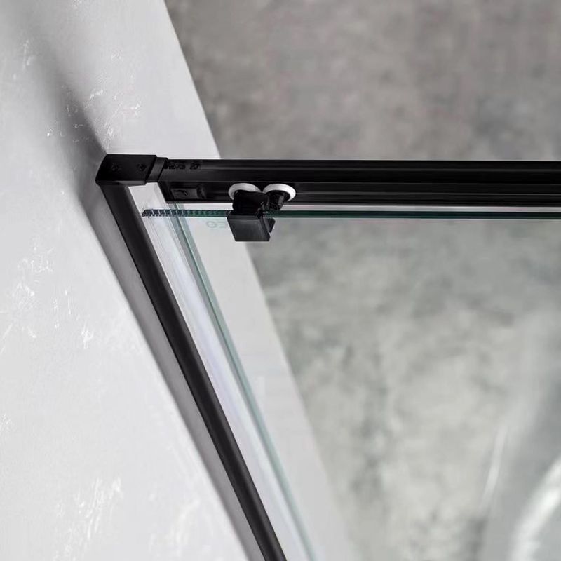 Gelco - Sigma Simply Black - Douchecabine - Mat Zwart - Kwartrond 100x80x190 cm