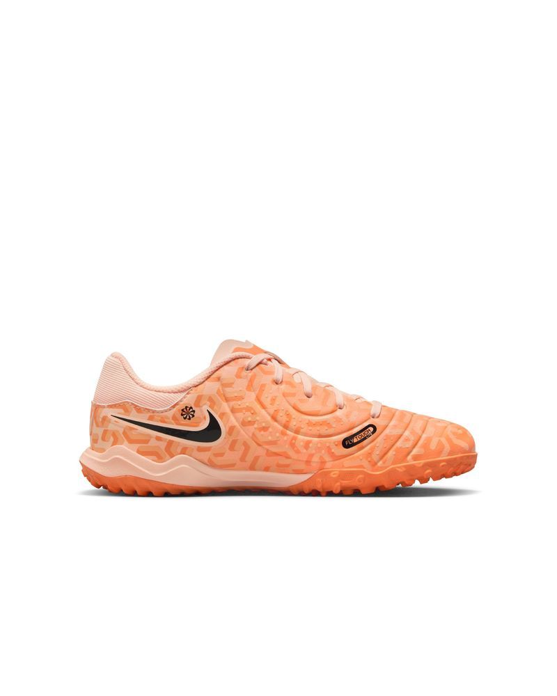 Chaussures de football Nike Legend 10 Academy TF Orange pour enfant
