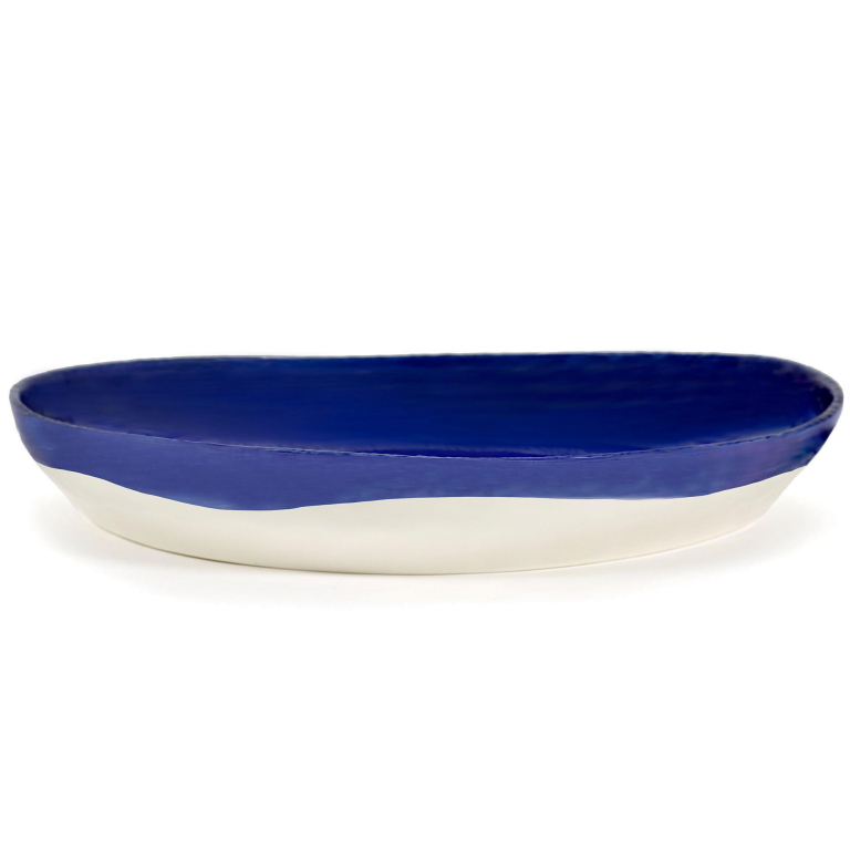 Serax Feast by Ottolenghi serveerschaal Ø36 dark blue white