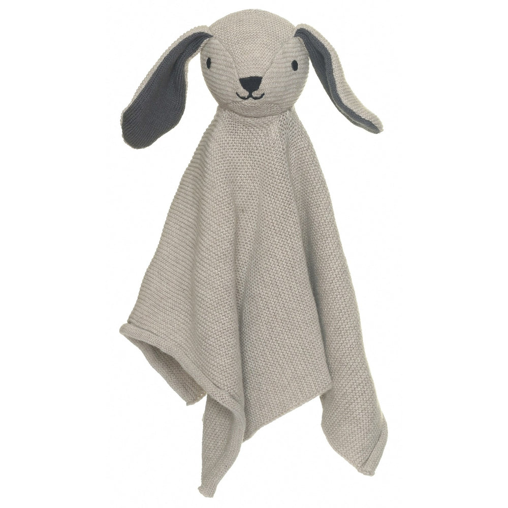 Køb Teddykompaniet Grå Teddy Baby - Nusseklud Strikket, Hund, 28 Cm