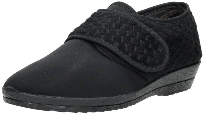 Comfort Plus Dames pantoffels zwart