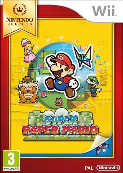 Super Paper Mario - Nintendo Selects - Nintendo Wii