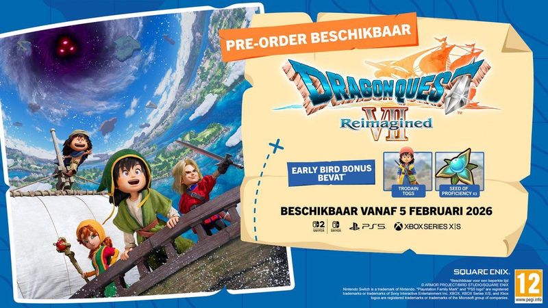 Dragon Quest VII Reimagined - Nintendo Switch Game