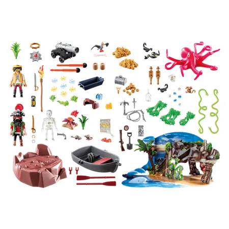 PLAYMOBIL® 70322 - Adventskalender Schatzsuche in der Piratenbucht