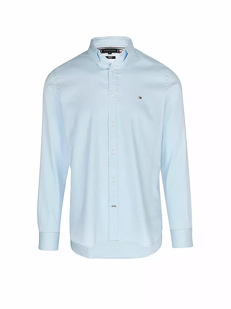 TOMMY HILFIGER Hemd Slim Fit blau