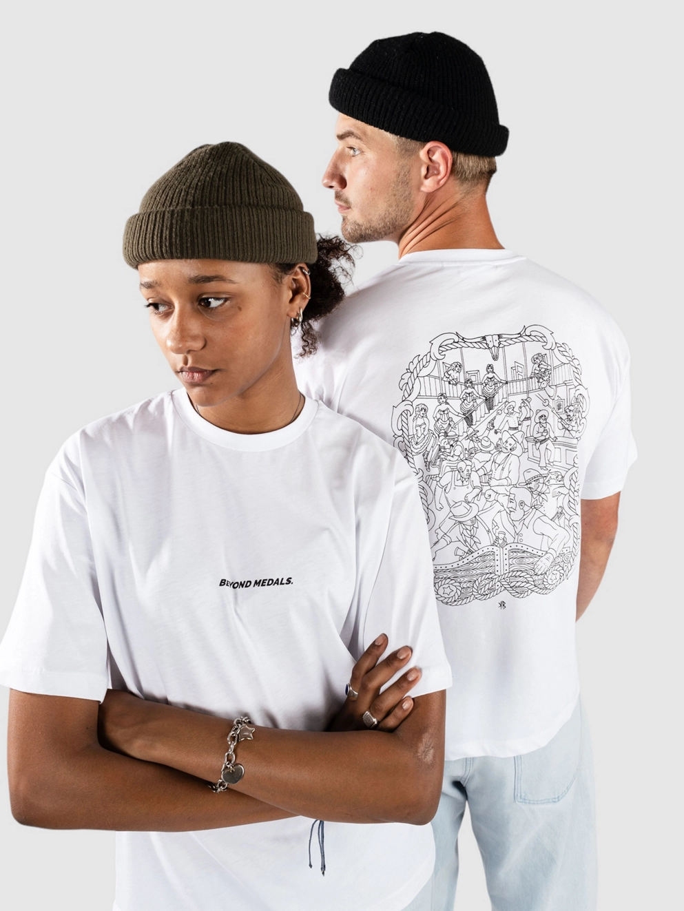 Beyond Medals Baekkel T-Shirt white