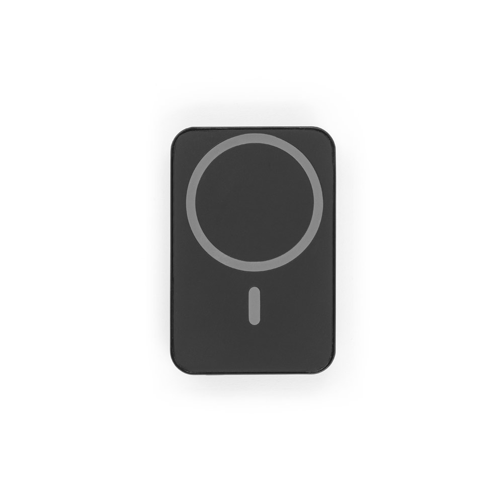 hi!dea 97167 - Batterie nomade magnétique de 10 000 mAh avec chargeur sans fil ultrarapide de 15 W en ABS recyclé (100 % rABS)