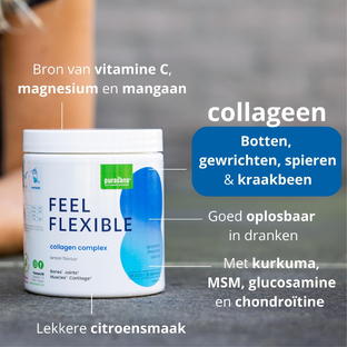 Purasana Feel Flexible Collageen Poeder Gewrichten - Citroen 240GR