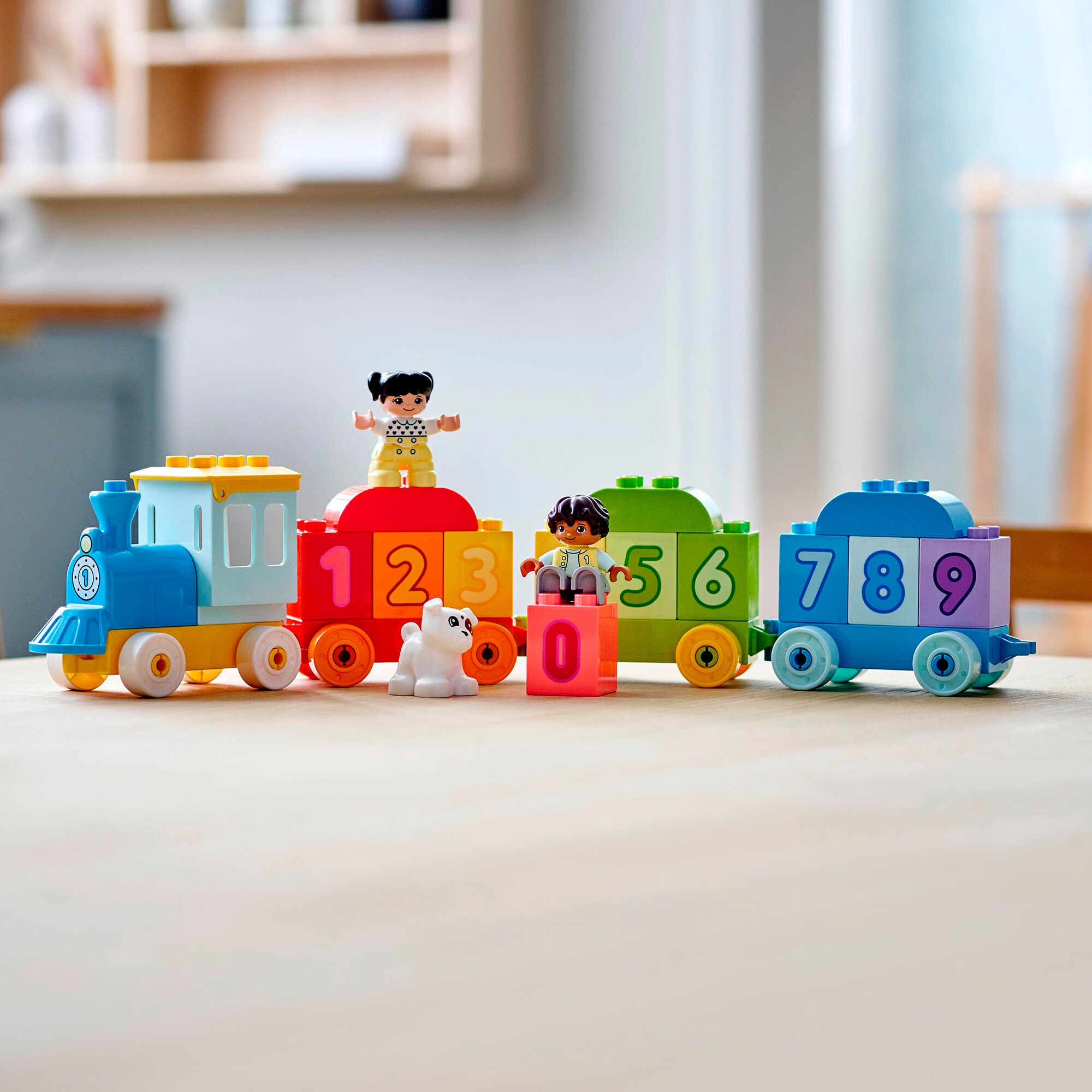 LEGO Konstruktionsspielzeug DUPLO Zahlenzug - Zählen lernen