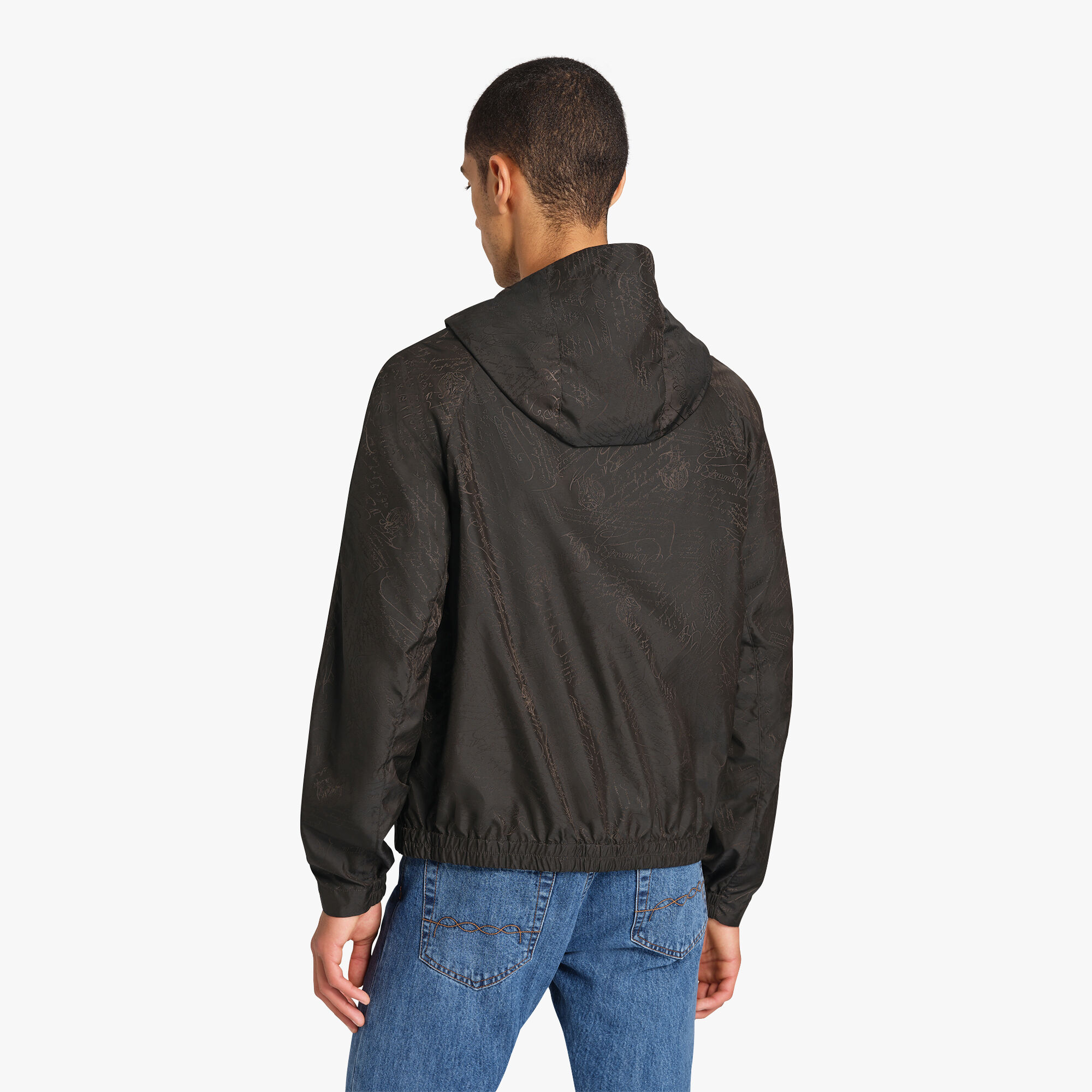 B-Way En Nylon Scritto