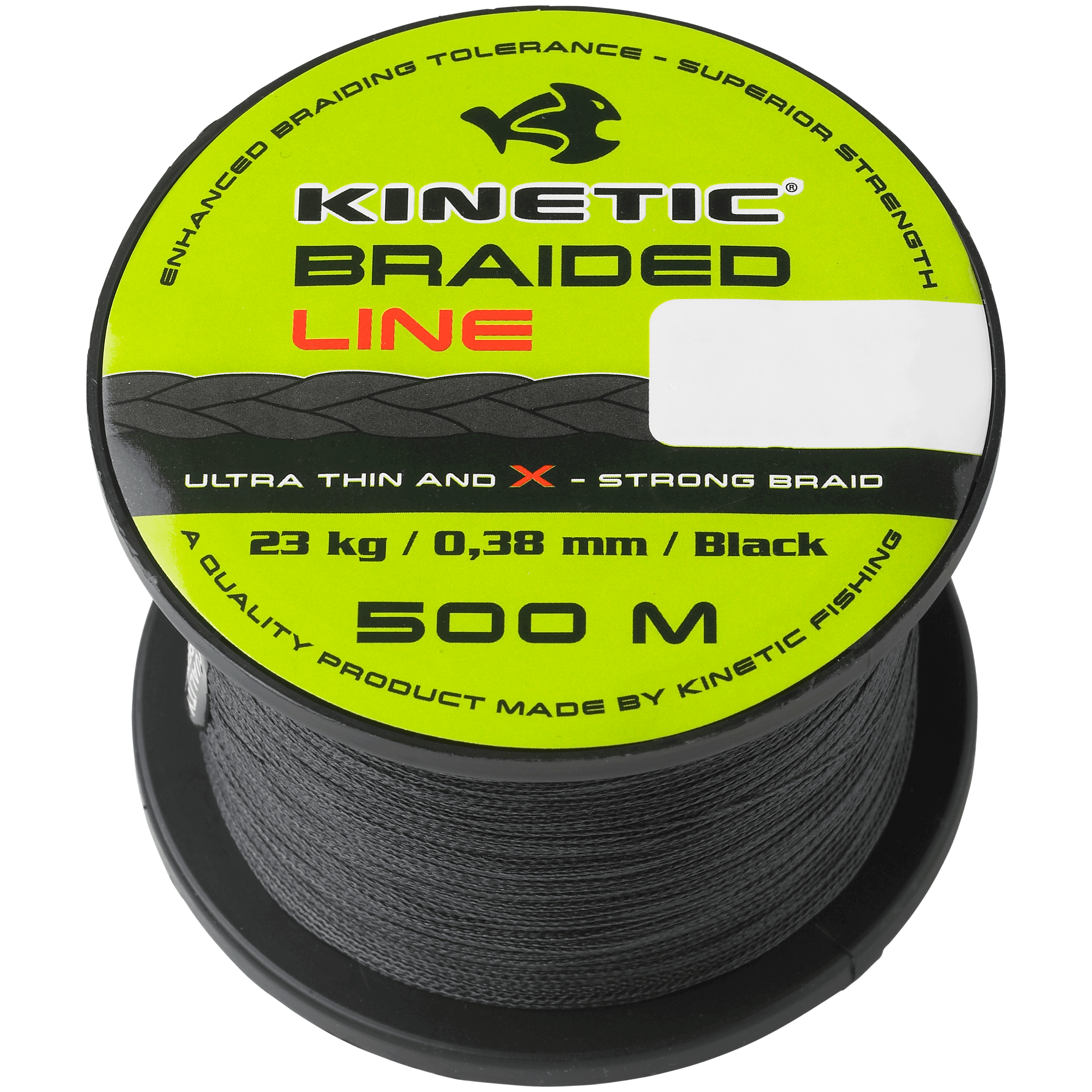 Kinetic Kinetic Braid 0,38mm 500m 23kg - Fiskesene og snører
