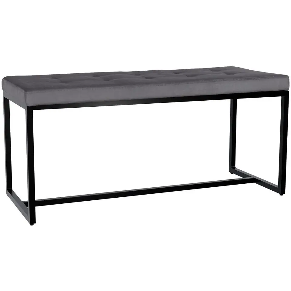 CLP 2-zits Bankje Barci 100 cm - donkergrijs
