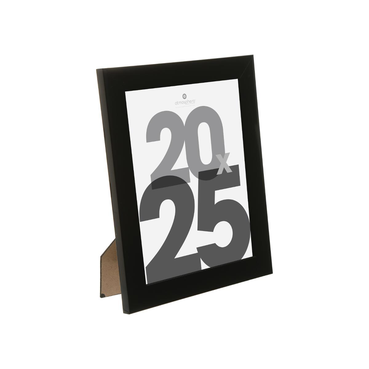 CADRE PHOTO NOIR LISE 20X25CM