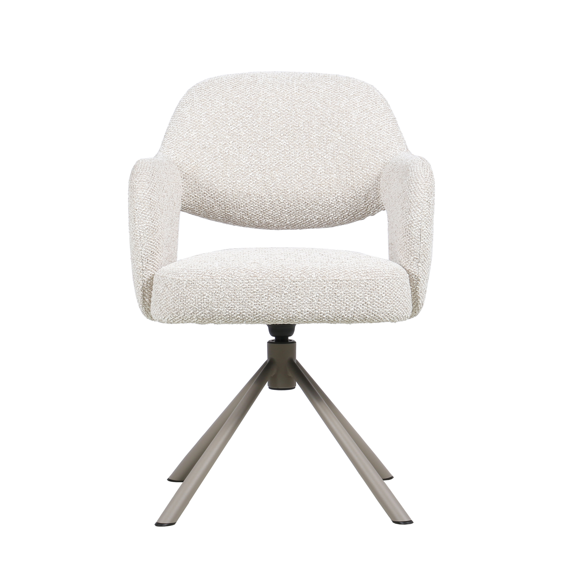 Giraffe draaistoel beige
