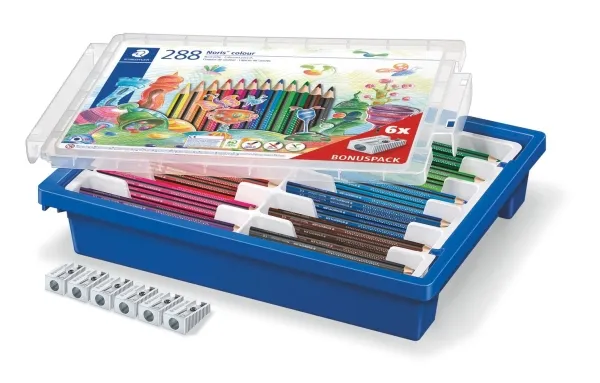 Farveblyanter STAEDTLER® Noris® Colour 187, sæt a 288 blyanter