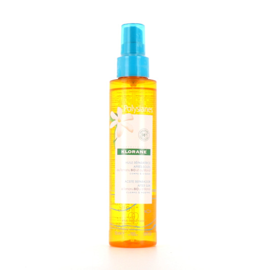 Huile après-soleil réparatrice et nourrissante Klorane Polysianes