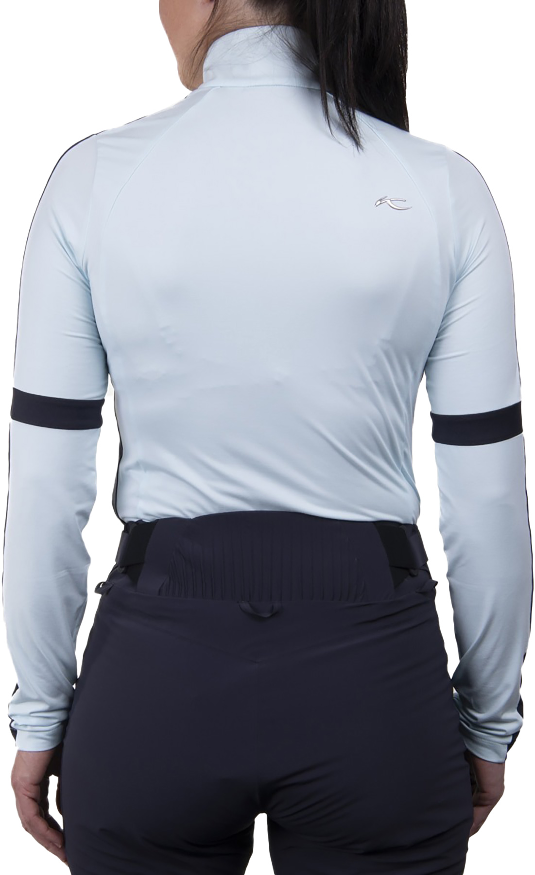 Race Midlayer Half-Zip Dame Icy Blue/Deep Space