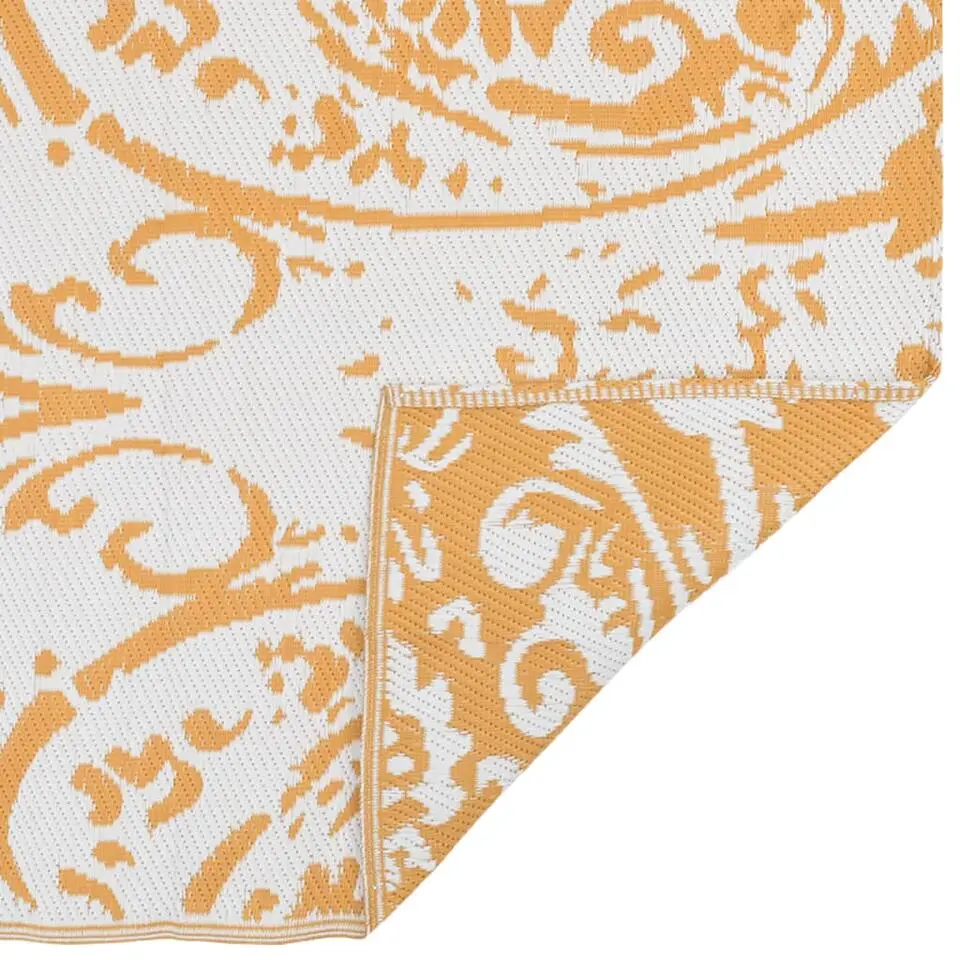 vidaXL - Tuinkleed - Oranje - Polyetheen - 190 x 290 cm