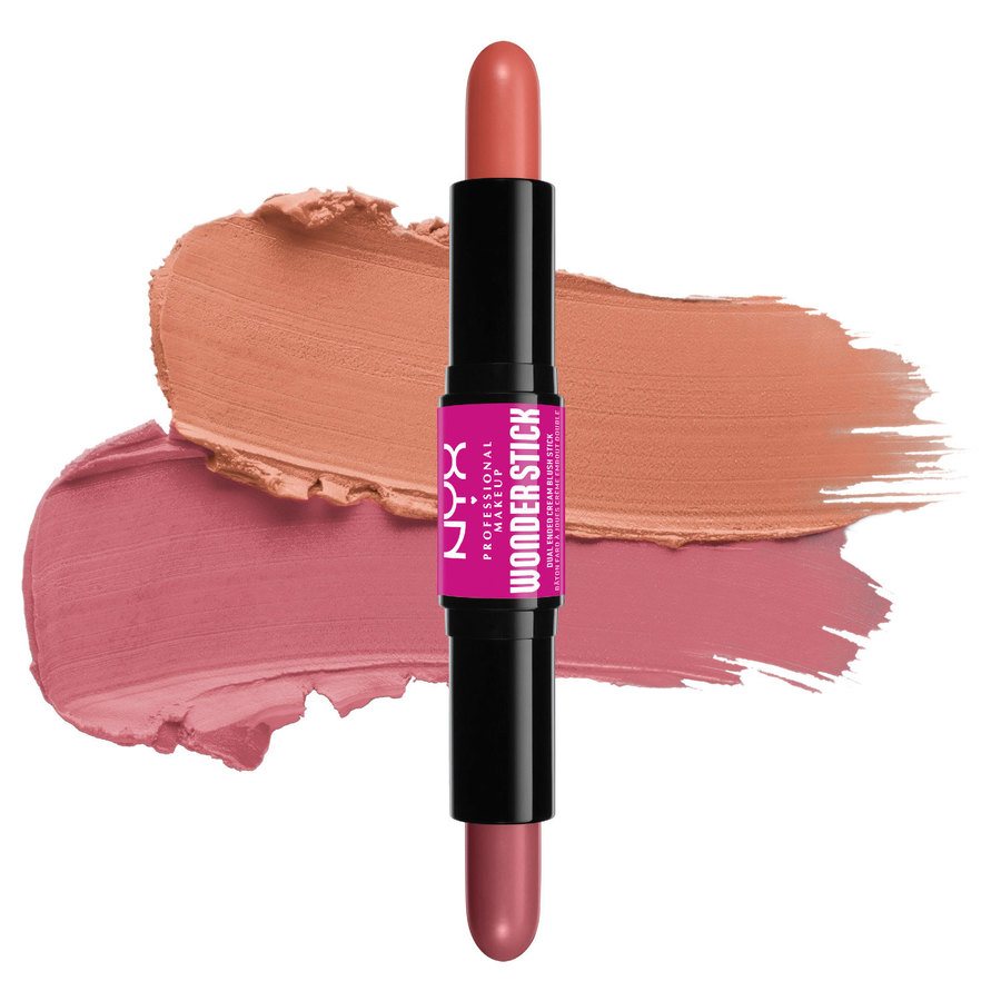 NYX Professional Makeup Wonder Stick Dual-Ended Cream Blush Stick 02 Honey Orange + Rose 4g