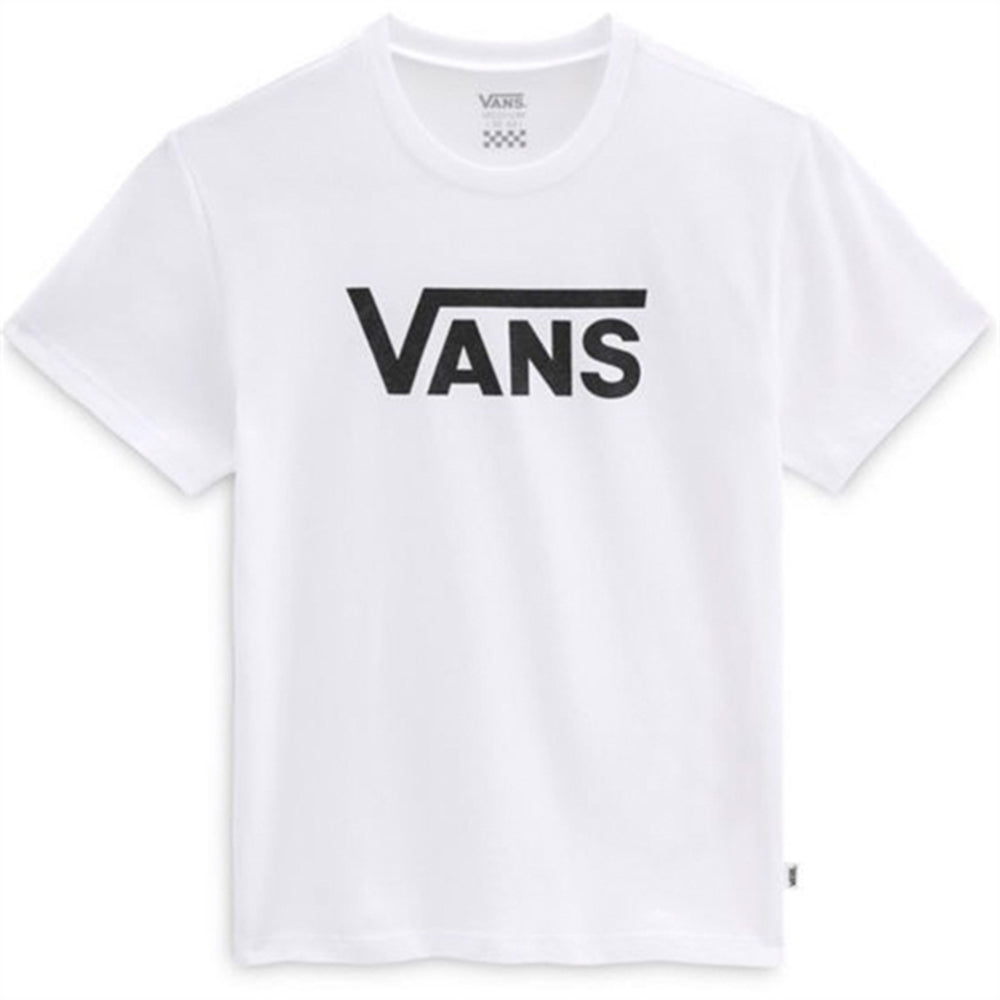 Flying V Crew T-shirt White - VANS → Luksusbaby.dk
