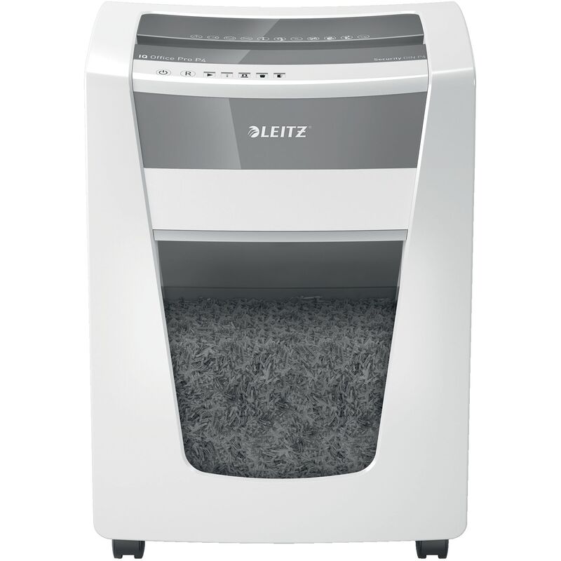 Leitz Aktenvernichter IQ Office Pro P4, Partikelschnitt, 4 x 40 mm
