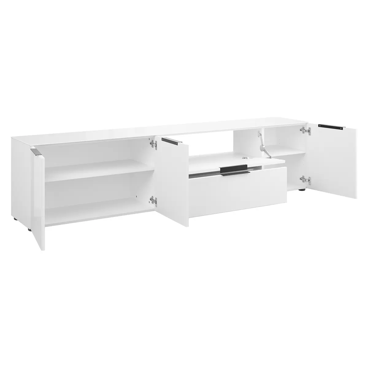 Lowboard 2T1K1S Style weiss