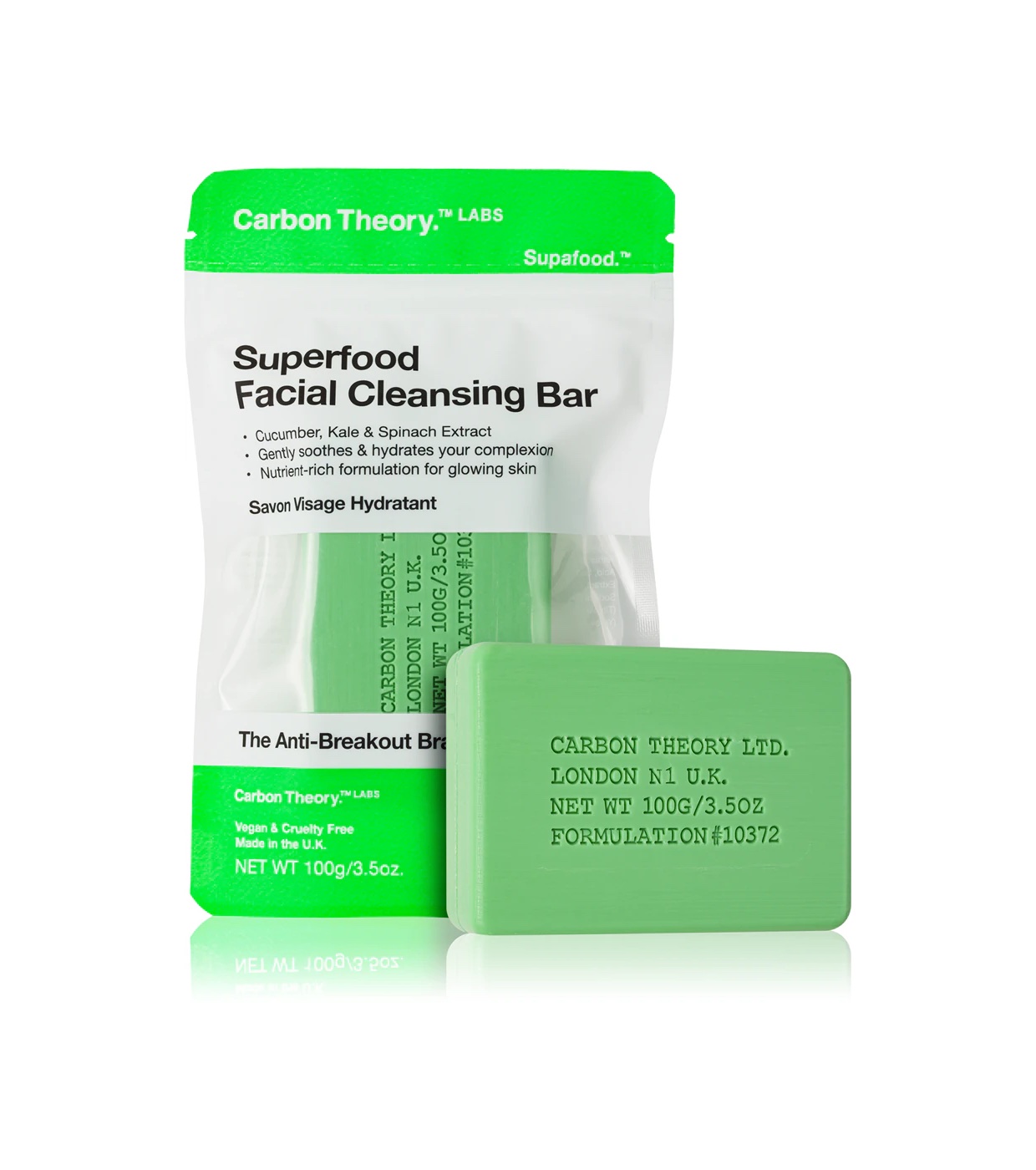 Carbon Theory - Sabonete Facial Hidratante Superfood