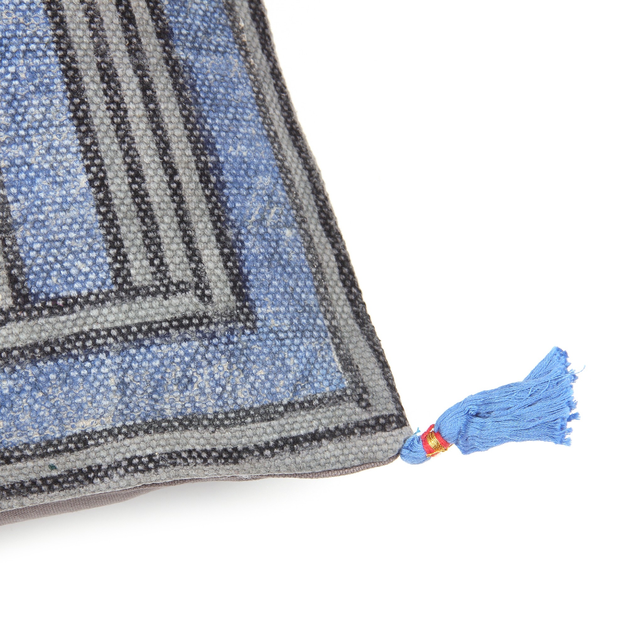 Kissen 'Ireby', blau, multicolor, B 60 cm, H 40 cm von fischer's lagerhaus