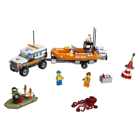 LEGO® City Coast Guard 60165 Geländewagen mit Rettungsboot