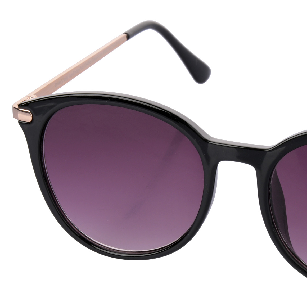 Gina Benotti Damen Sonnenbrille mit UV-Schutz schwarz / gold