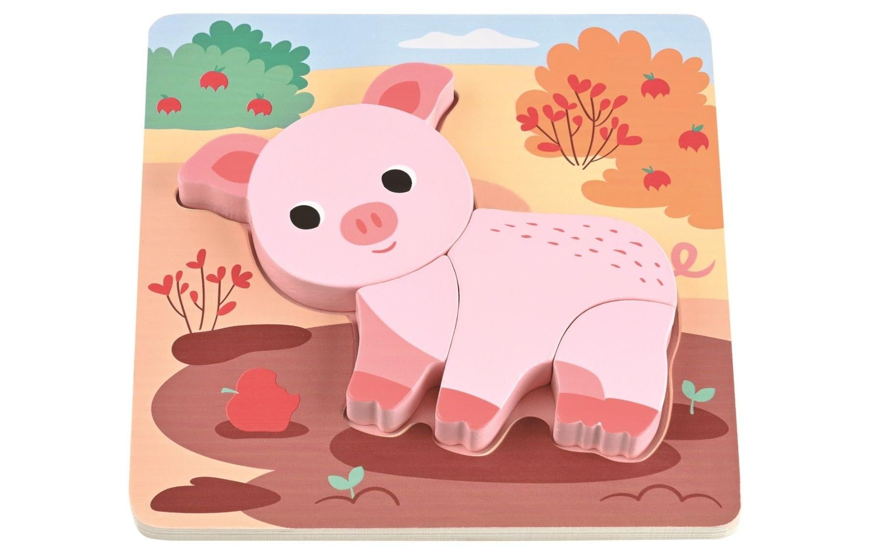 Spielba Puzzle »mit 4 Tieren«