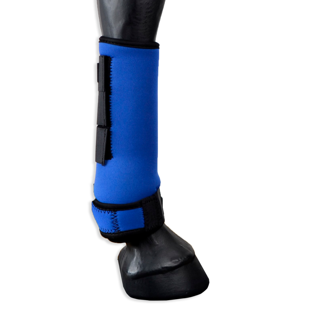 Protetor Softopren, conjunto de um par | Azul Ciano | Equipamento para Cavalos | Selaria Los Nietos | Tradição Artesanal