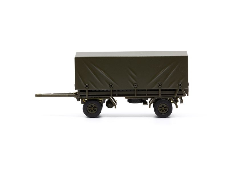 ACE Infanterie-Anhänger SIG 1973 mit Plane 1:87 Modell-Bausatz im Massstab 1:87