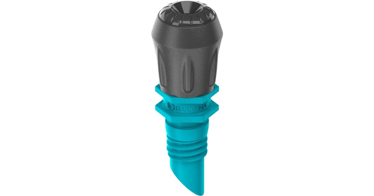 GARDENANevelstraal Sproeikop  (Zwart/turquoise, 5 stuks)