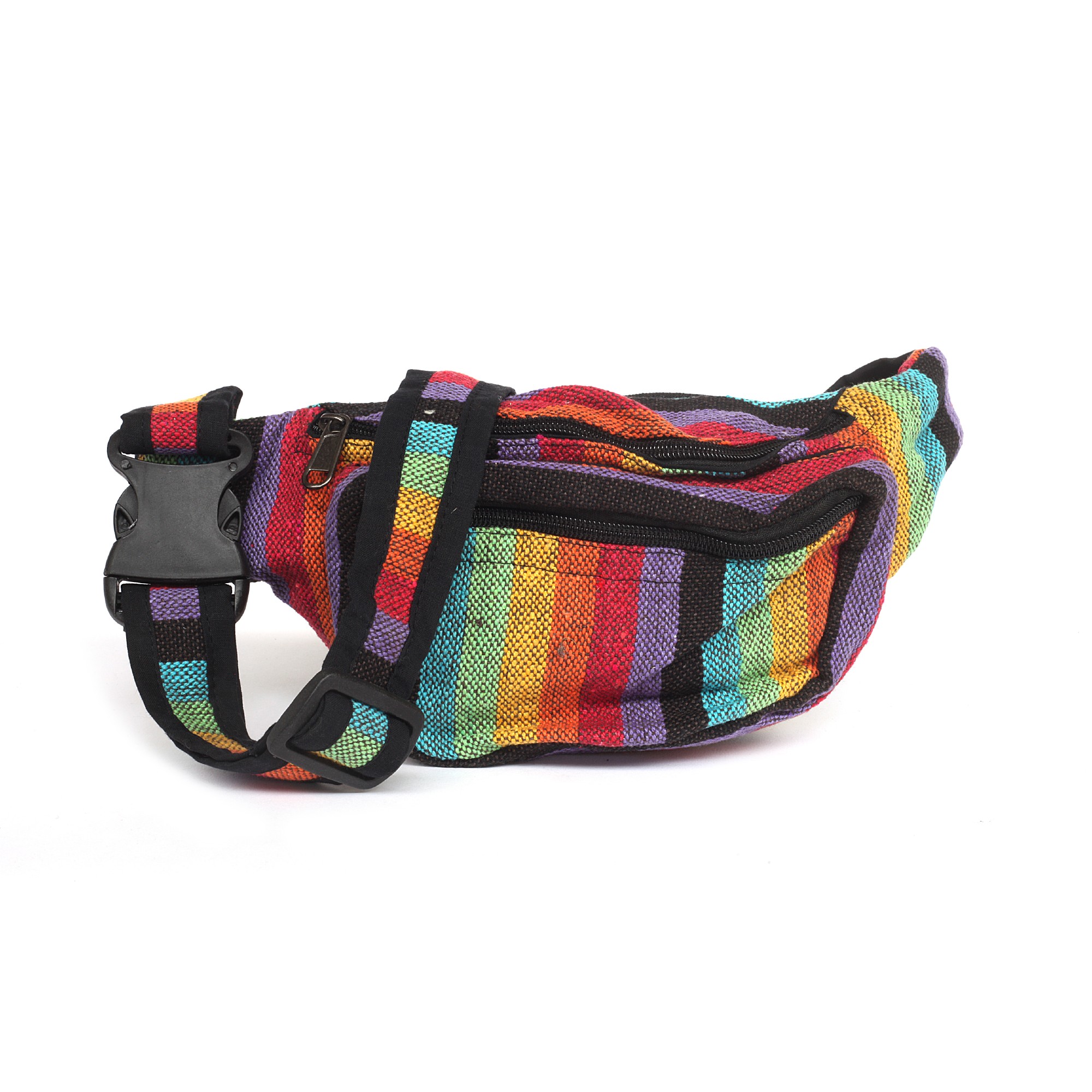 Gürteltasche Nepalstyle 'Rainbow', multicolor, 100% Baumwolle günstig bestellen