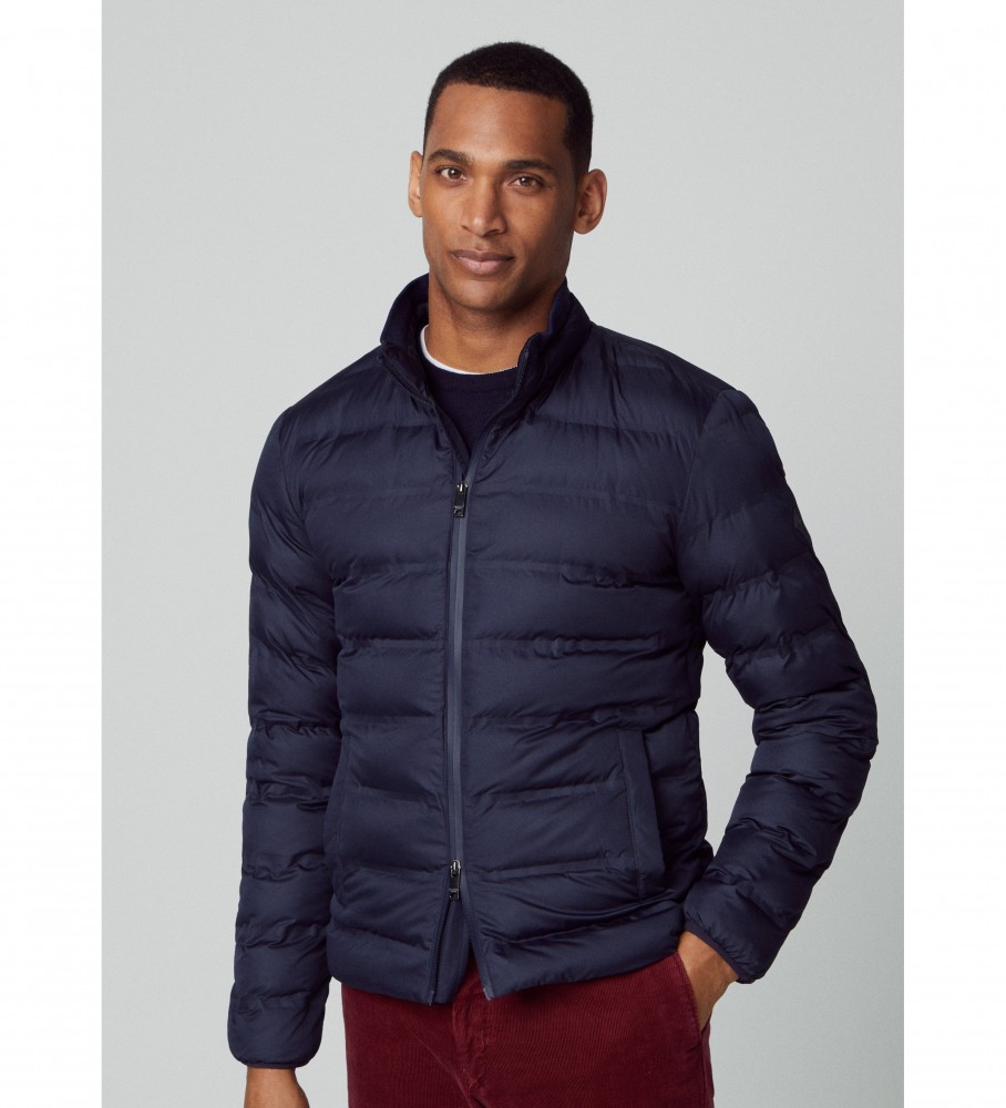 Jaqueta de motociclista Hackett Lw azul marinho