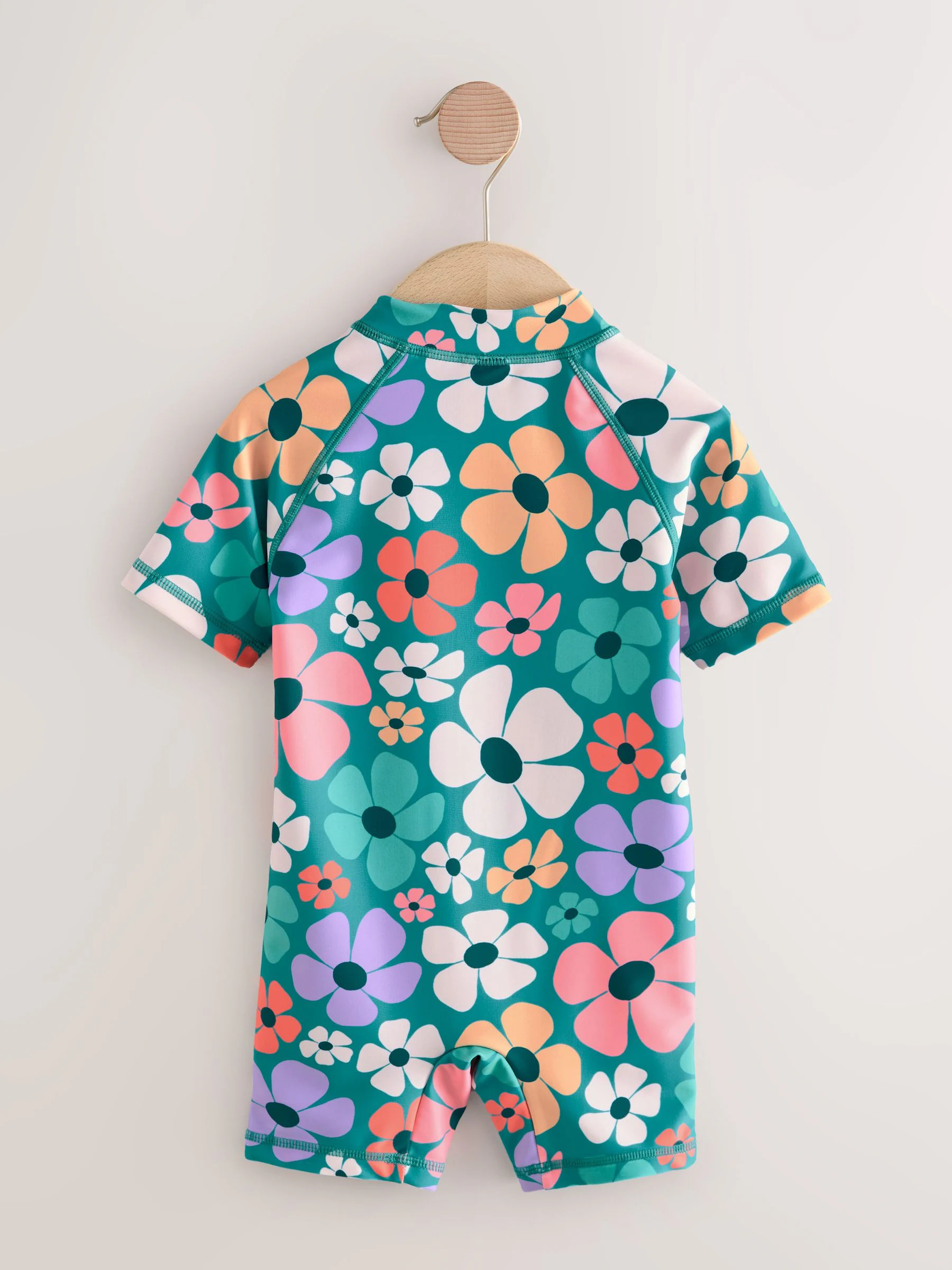 Stampy Bloemenprint - Zonbeschermend badpak (3 mnd-10 jr)
